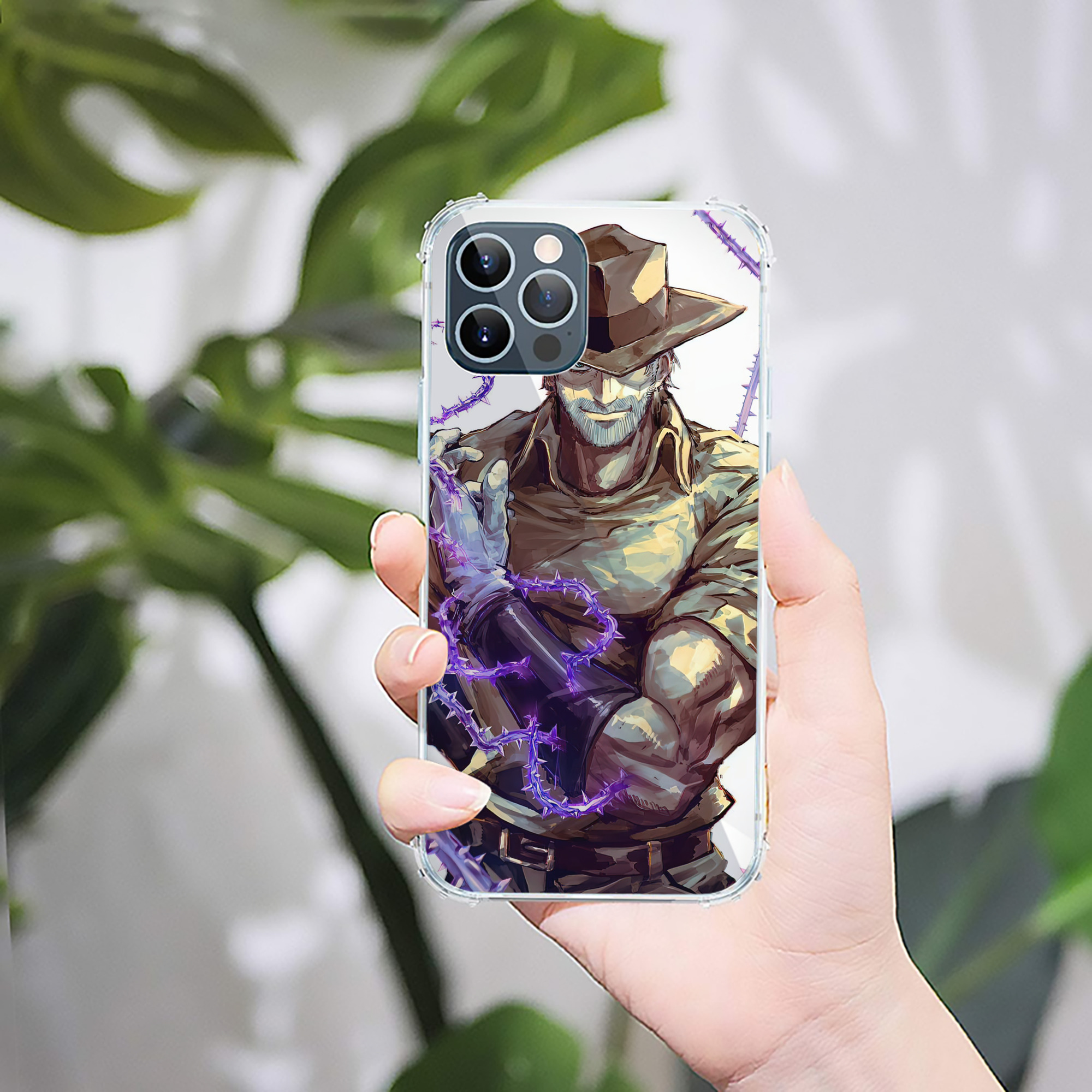 （画像用） ジョジョの奇妙な冒険 JoJo's Bizarre Adventure 【iPhone 12シリーズ対応】透明スマホケース（クリアソフトケース）